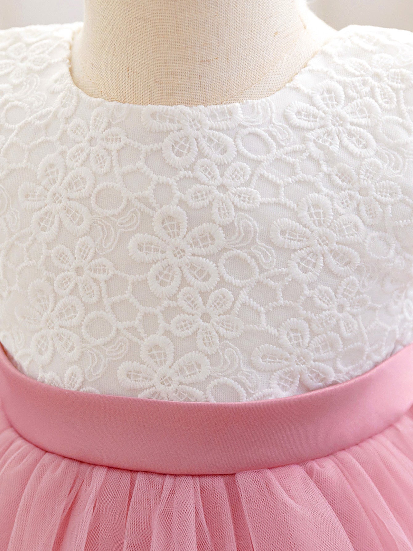 Lace Party Dress and Tulle Skirt