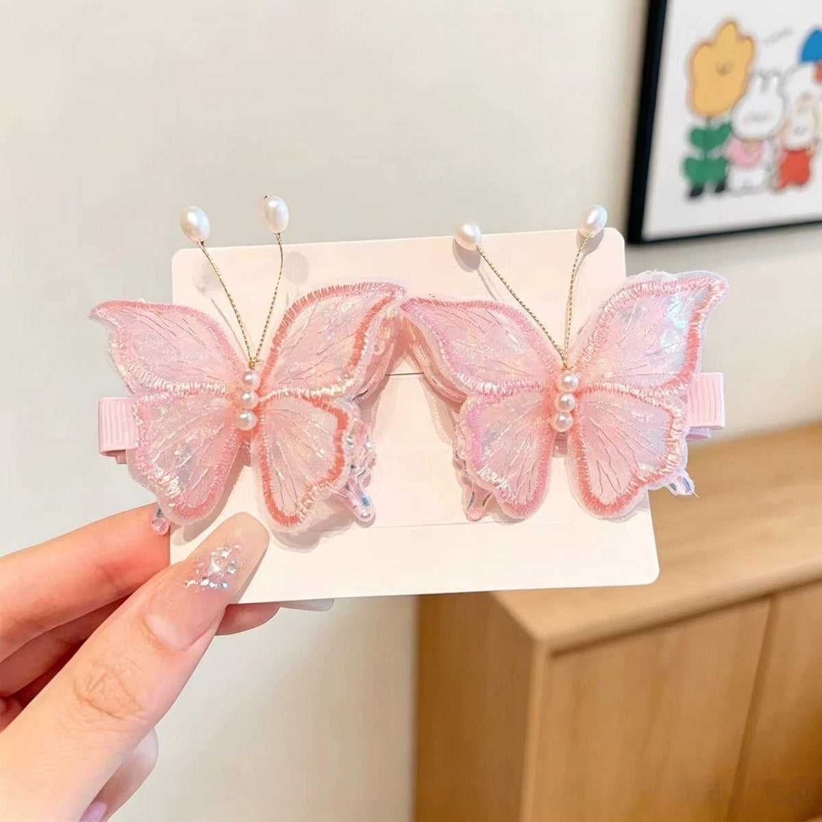 Little Butterfly Hair Clips