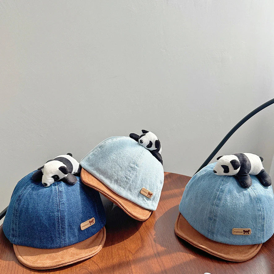 Gorra de panda para niños 