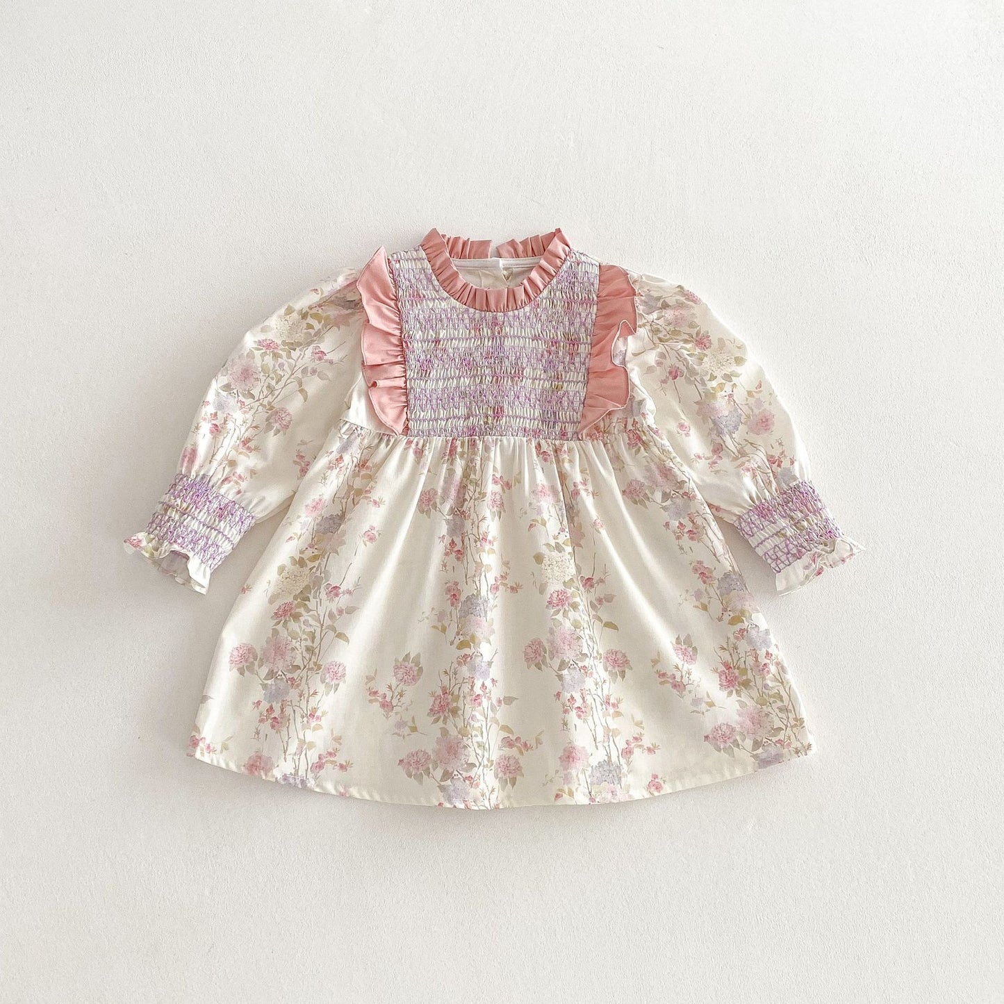 Pink Flower Children's Dress
