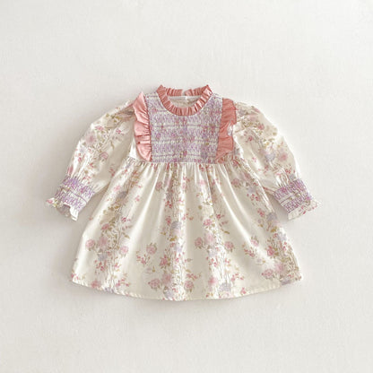 Pink Flower Children's Dress