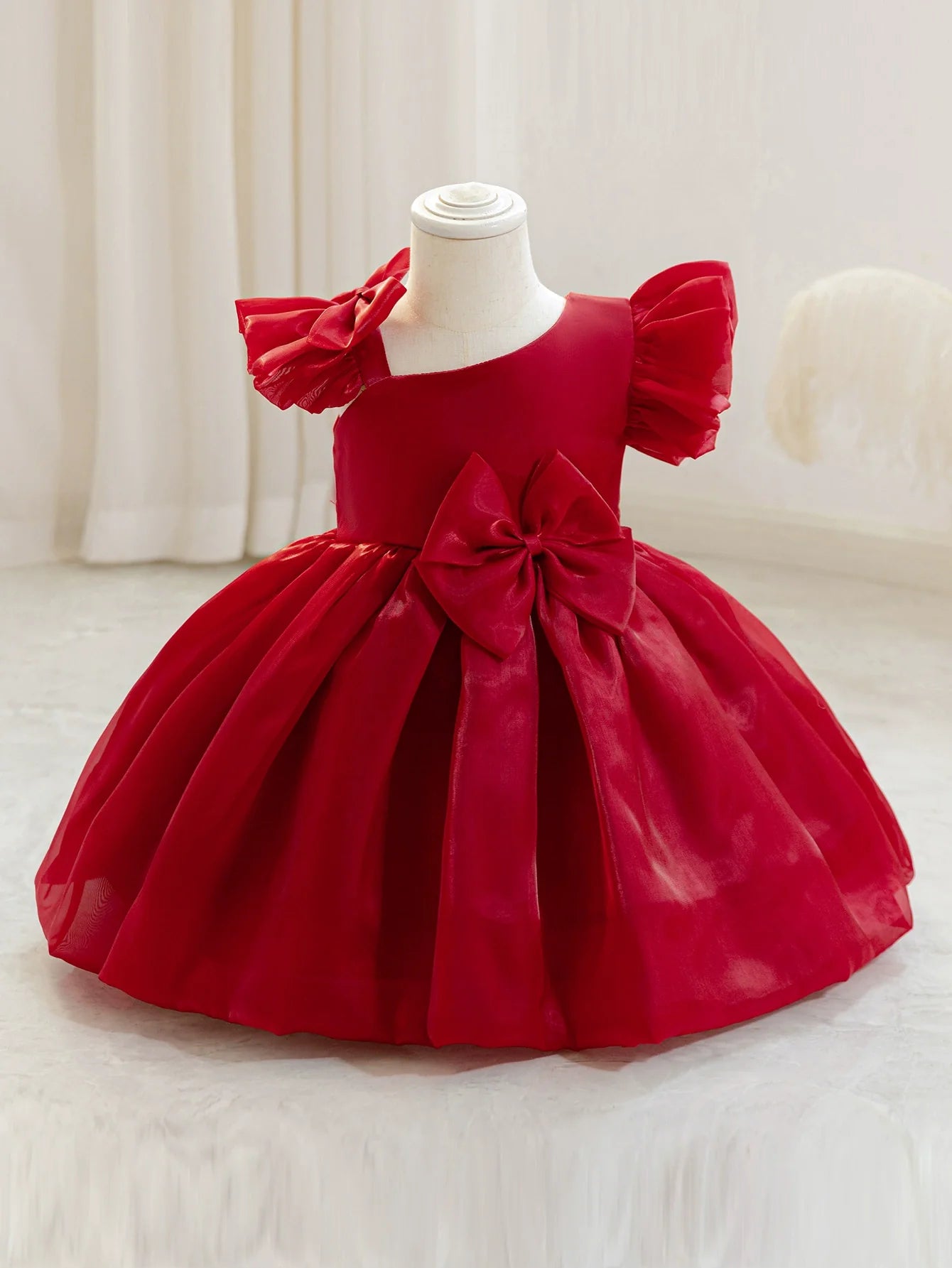 Children's Party Dress with Bow