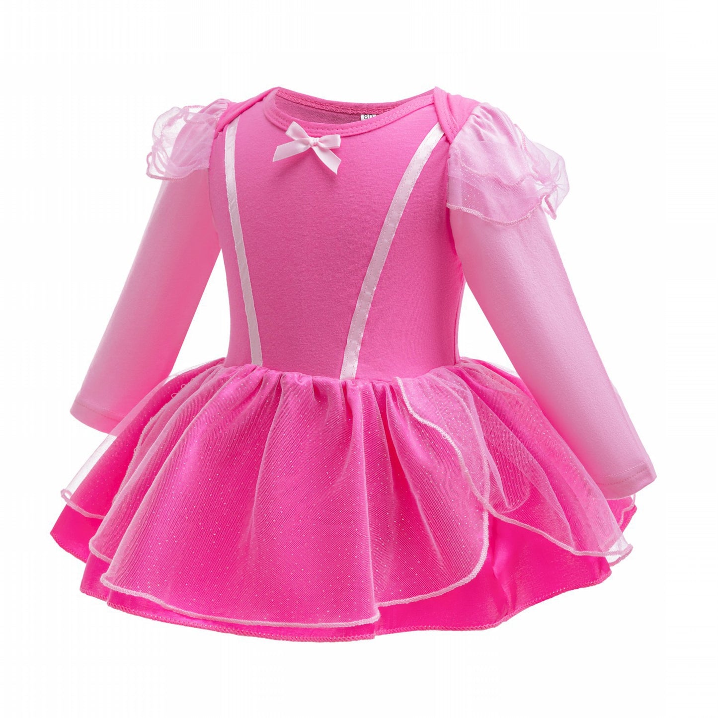 Pink Children's Dress with Bow