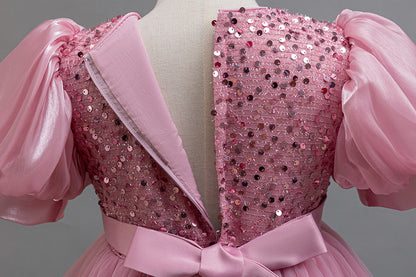 Sparkly Puffy Dress for Children