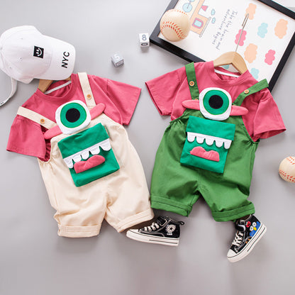 Children's overalls, Monsters Inc.