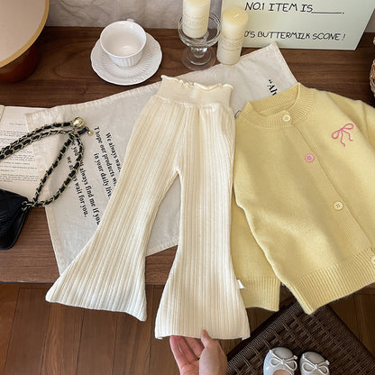 Girls' Knitted Trousers
