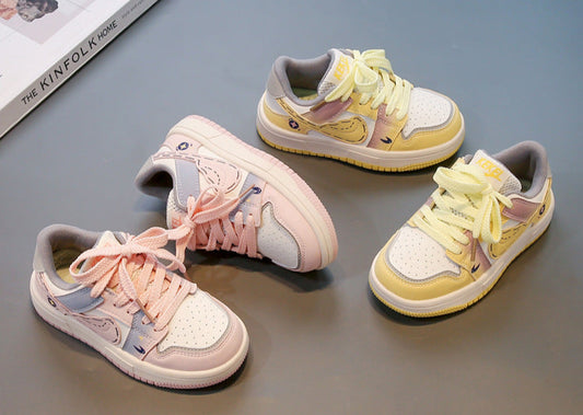 Modern Children's Sneakers with Laces