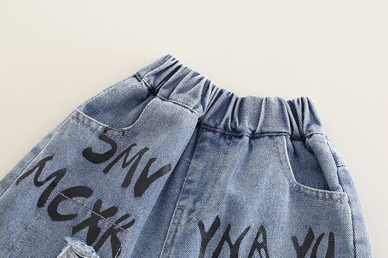 Boys' Outfit Set: Baby and Jeans