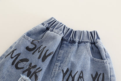 Boys' Outfit Set: Baby and Jeans