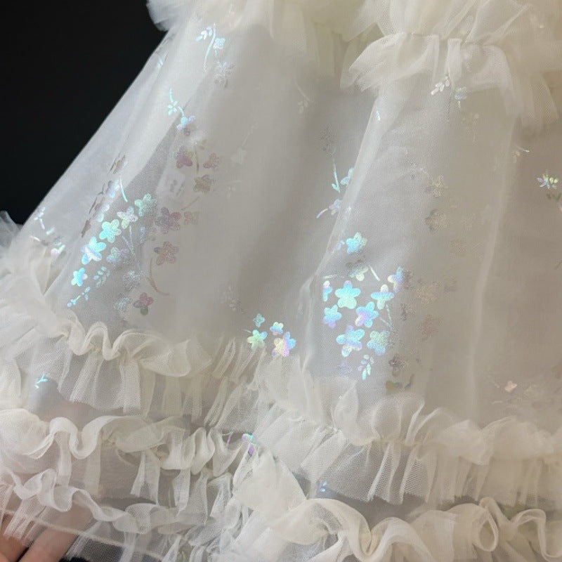 Sparkly Children's Dress with Wings