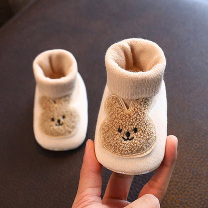 Zapatos de peluche de invierno para niños 