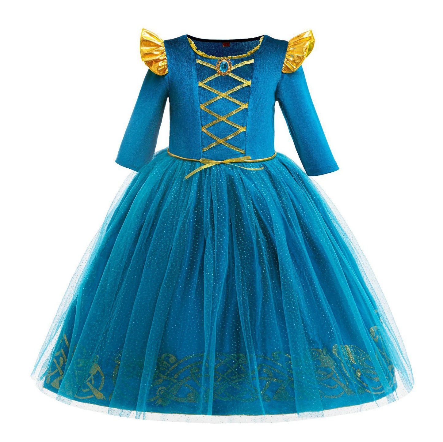Party Dress for Girls with Glitter