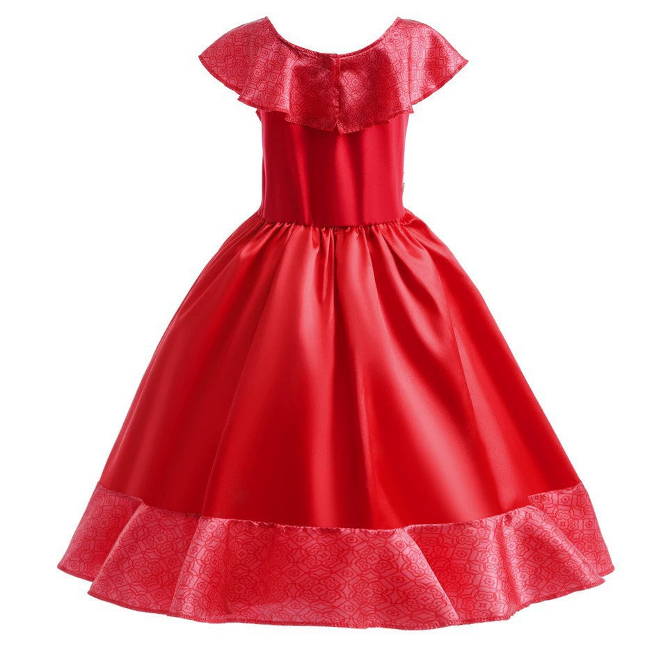 Red Party Dress + Accessories