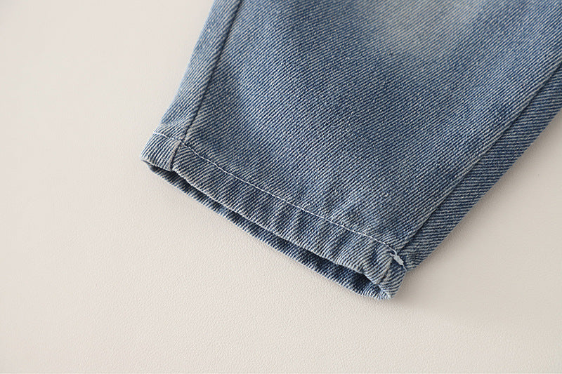Boys' 3-Piece Set with Pockets and Jeans