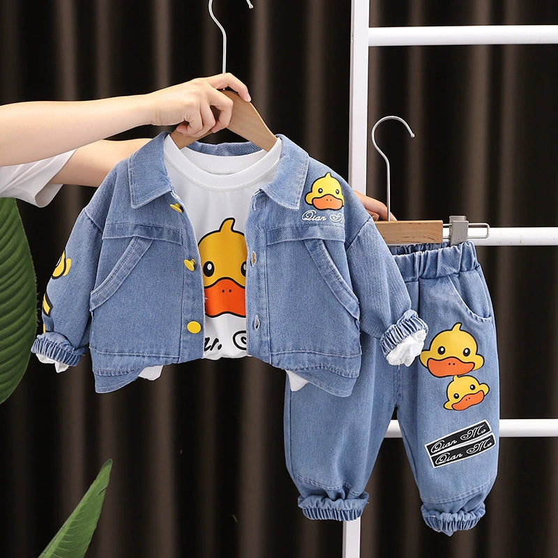 Conjunto infantil de 3 piezas Patito 