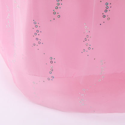 Pink Sequined Children's Dress + Accessories