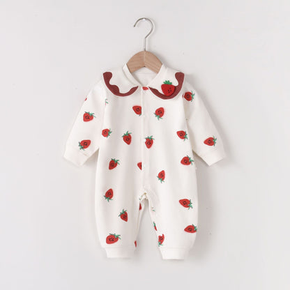 Mono infantil de fresas