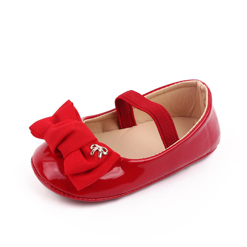 Children's Patent Leather Shoe with Bow