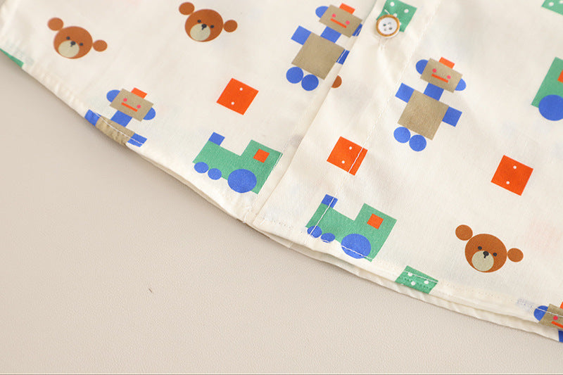 Boys' Teddy Bear Bow Tie Set