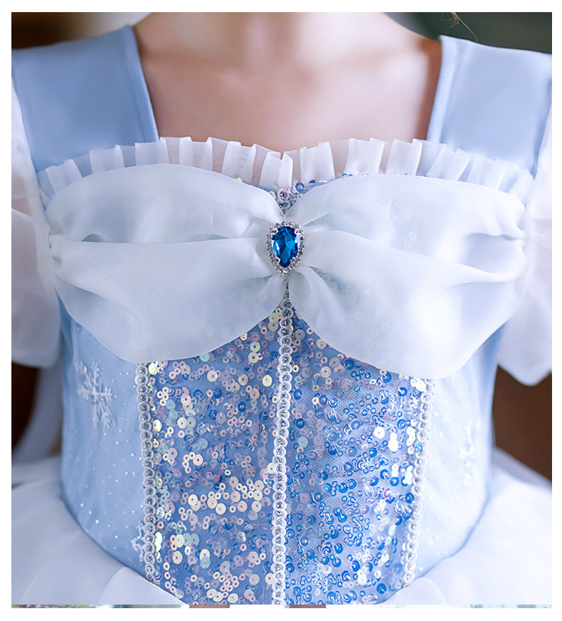 Bright Blue Children's Dress