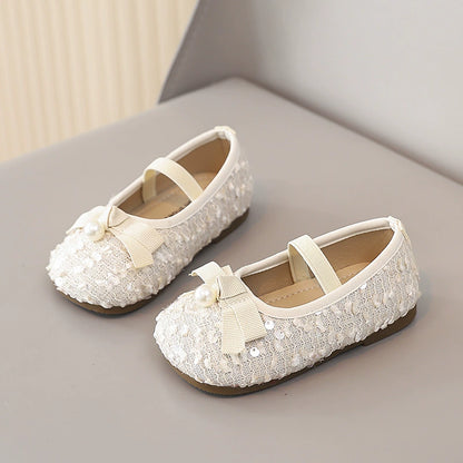 Children's Shiny Pearl Shoe