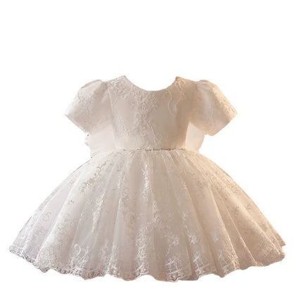 White Lace Party Dress