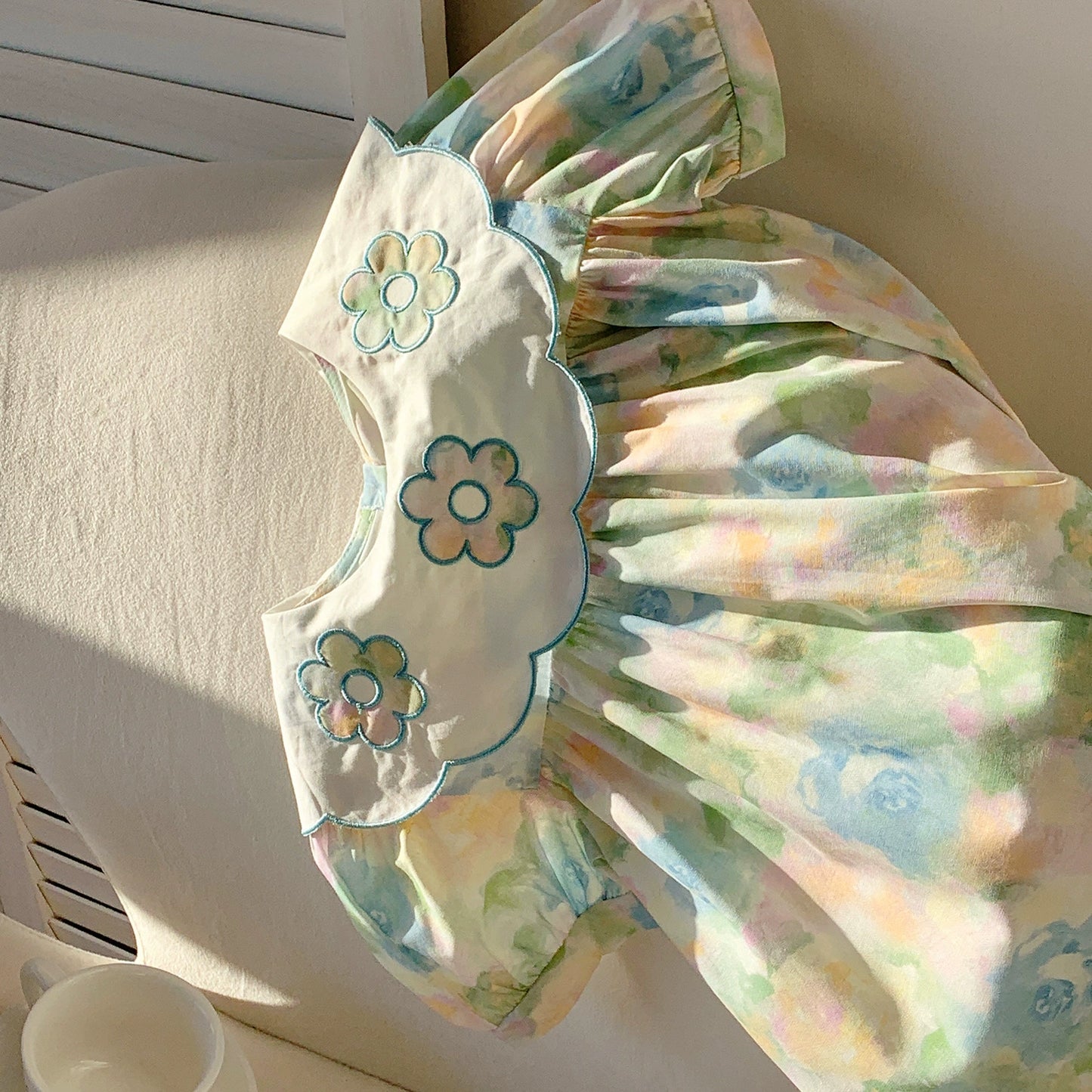 Children's Summer Flower Dress