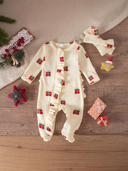 Baby Girls’ Christmas Onesie