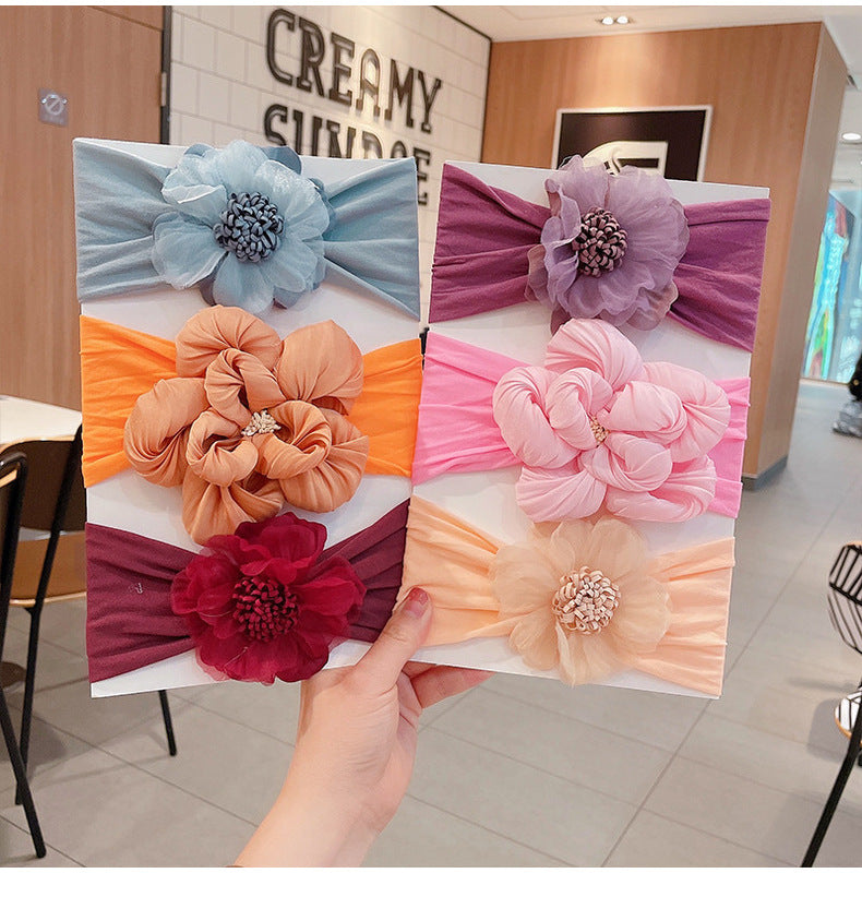 Children’s Little Flower Headband Set