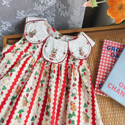 Children's Summer Bunnies Dress