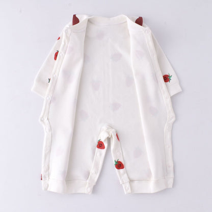 Mono infantil de fresas