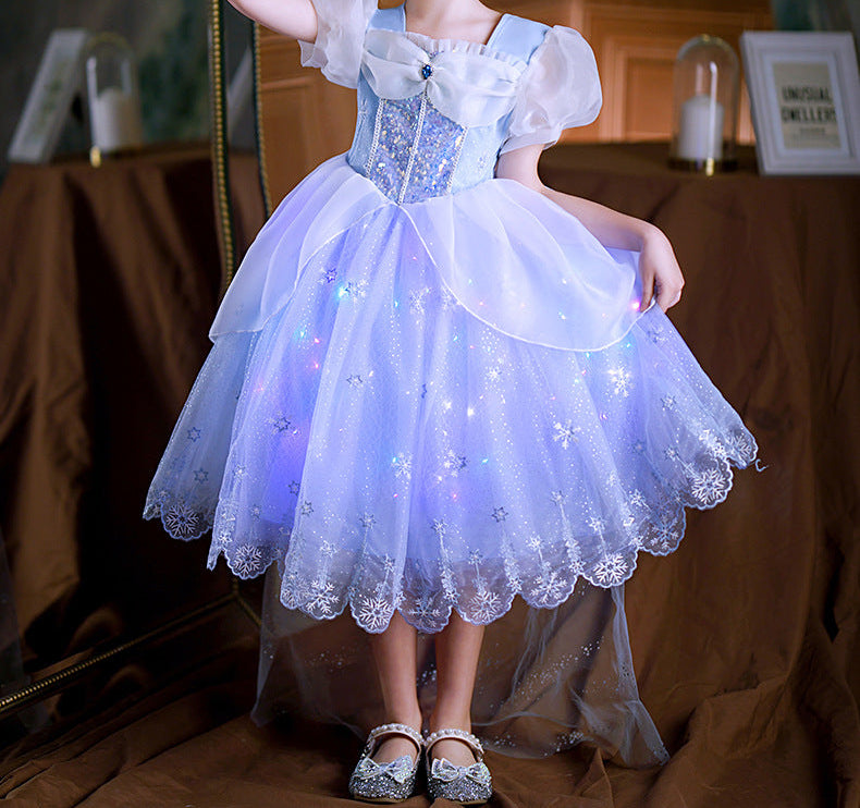 Bright Blue Children's Dress