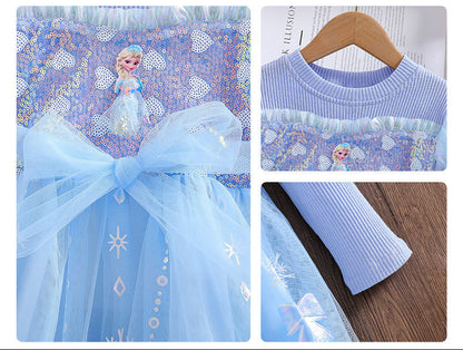 Children's Tulle Dress with Bows