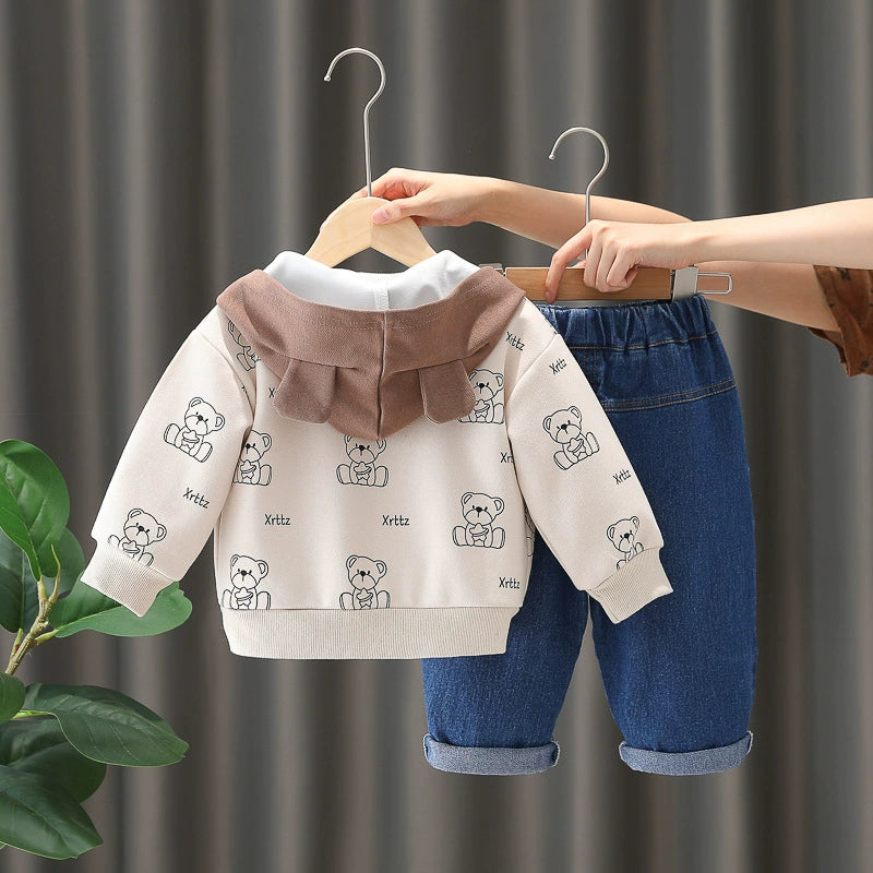 Boys' 3-Piece Teddy Bear Set