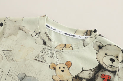 Boys' Bear and Jeans Outfit