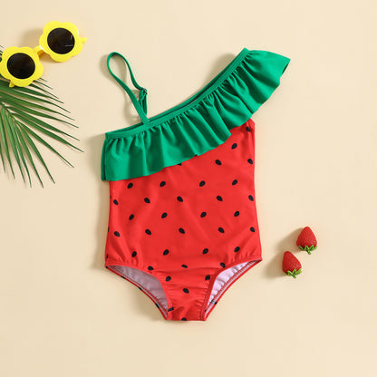 Children's Summer Watermelon Bodysuit