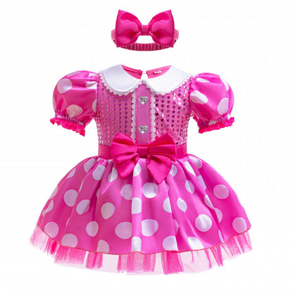 Pink Party Dress for Girls