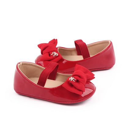 Children's Patent Leather Shoe with Bow