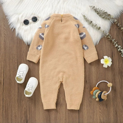 Winter Children's Teddy Bear Jumpsuit