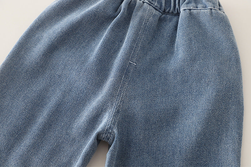 Boys' 3-Piece Set with Pockets and Jeans