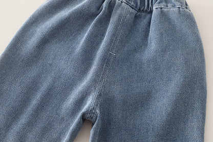 Boys' 3-Piece Set with Pockets and Jeans