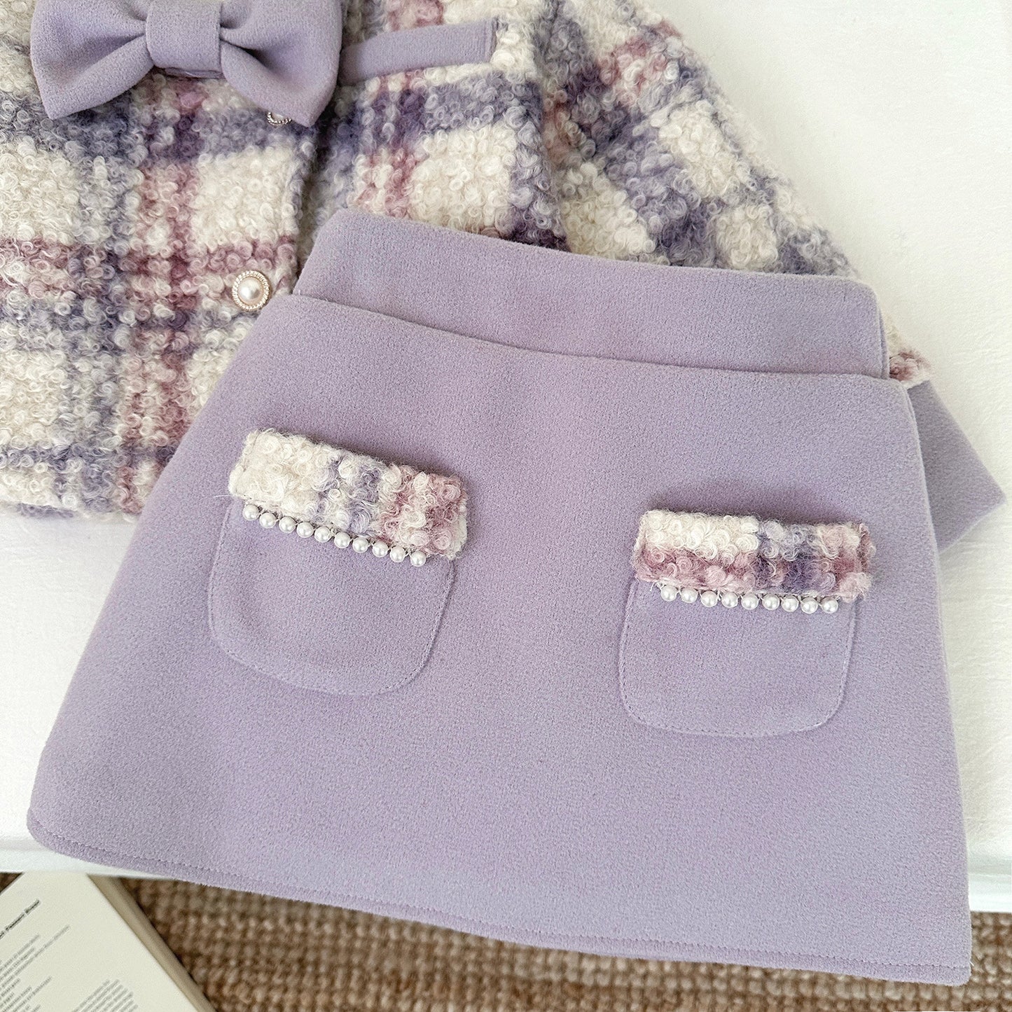 Girls' Winter Pearl Set