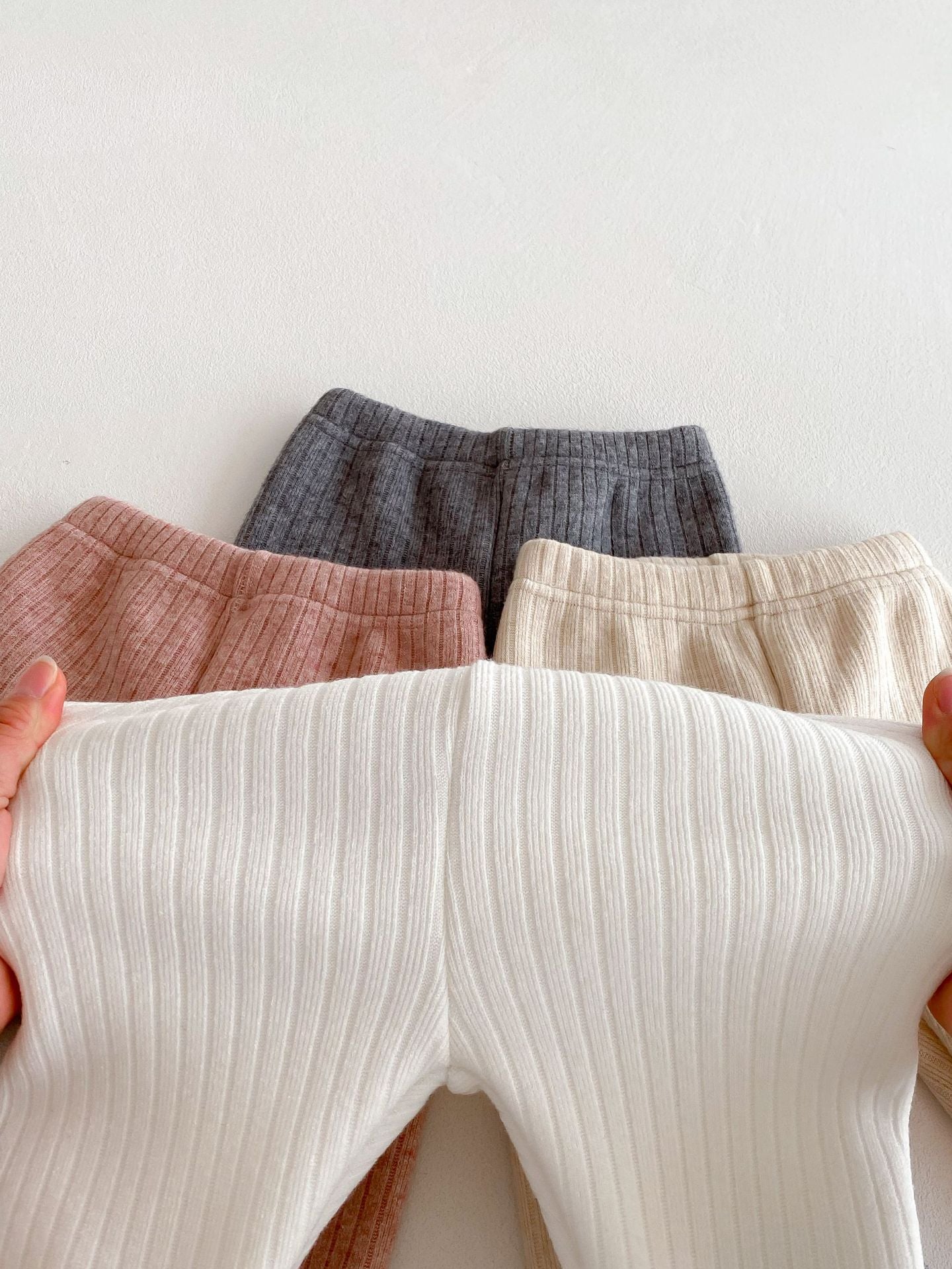 Girls' Lined Pants with Bows