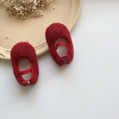 Children's Shoes Plush Soft Sole