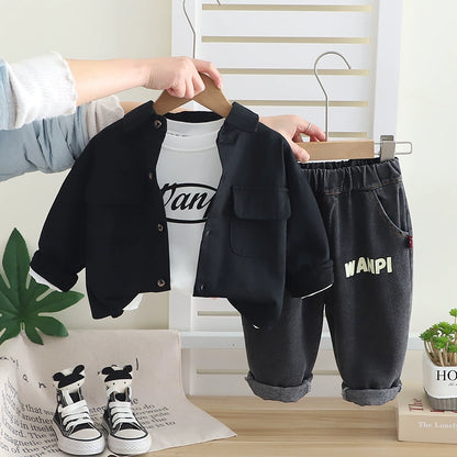 Boys' 3-Piece Set with Pockets