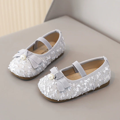 Children's Shiny Pearl Shoe
