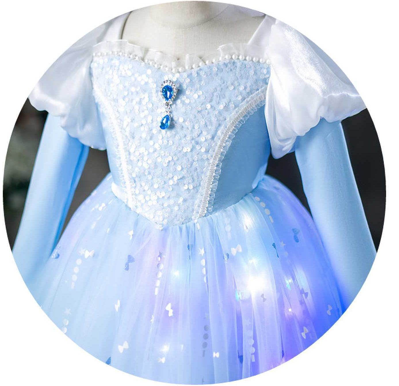 Blue Party Dress for Girls