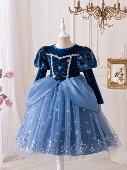 Sparkly Blue Party Dress