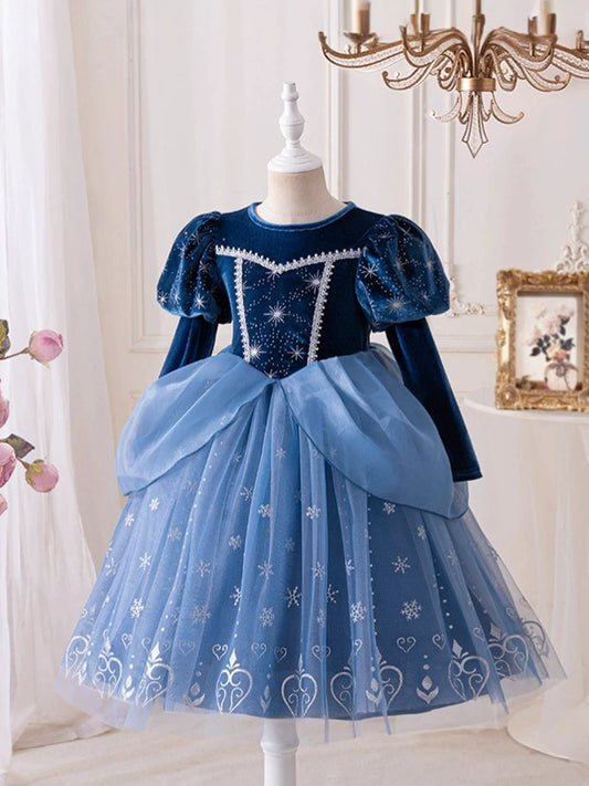 Sparkly Blue Party Dress