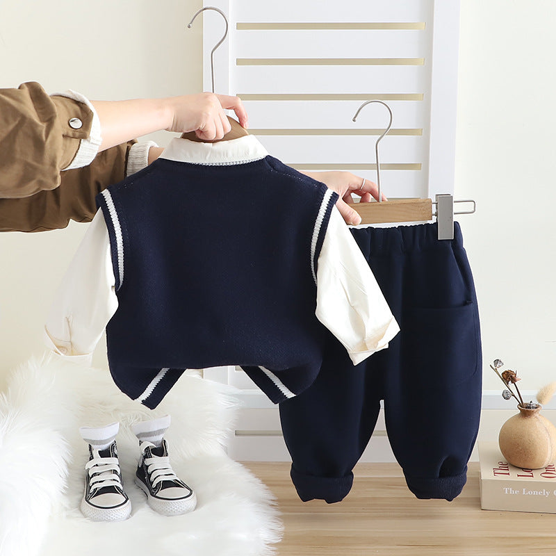 Boys' 3-Piece Teddy Bear Set